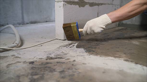 SJ Waterproofing Pros Waterproofing coverage map for Menasha, WI and surrounding area